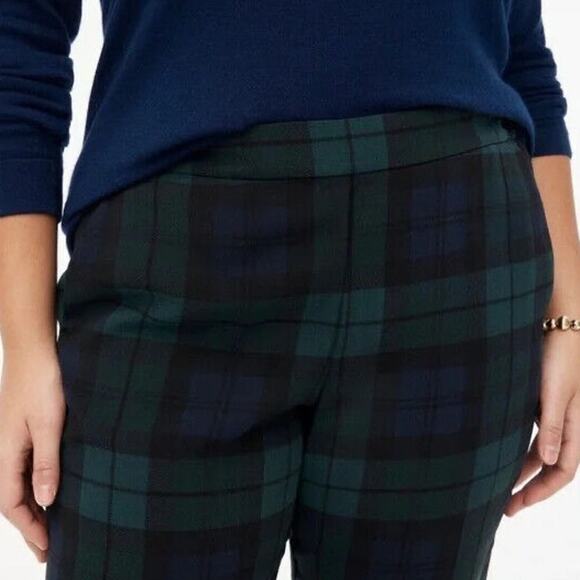 J Crew Women's 8 29 x 27 Jamie Pant Pull On Tapered Ankle Trouser Elastic Waist - Picture 13 of 13